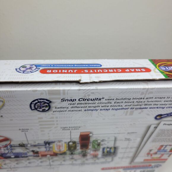 ELENCO Snap Circuits Jr. 100 Experiments Electronics Discovery Kit - Picture 4 of 7